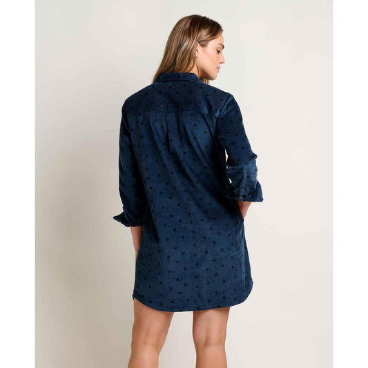 Toad & Co Women's Cassadia Popover Long Sleeve Dress-Women's - Clothing - Tops-Toad & Co-Appalachian Outfitters