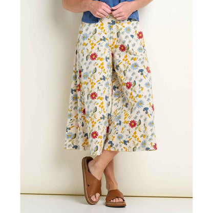 Toad & Co Women's Chaka Culotte-Women's - Clothing - Skirts/Skorts-Toad & Co-Almond Print-XS-Appalachian Outfitters