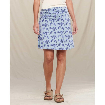 Women's Chaka Skirt-Women's - Clothing - Bottoms-Toad & Co-Weathered Blue Print-S-Appalachian Outfitters