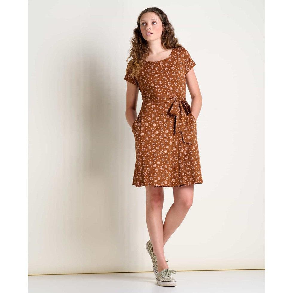 Toad & Co Women's Cue Short Sleeve Dress-Women's - Clothing - Dresses-Toad & Co-Appalachian Outfitters