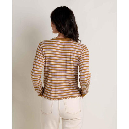 Toad & Co Women's Foothill Pointelle Long Sleeve Crew II-Women's - Clothing - Tops-Toad & Co-Appalachian Outfitters