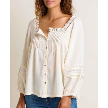 Toad & Co Women's Manzana Peasant LS Shirt-Women's - Clothing - Tops-Toad & Co-Appalachian Outfitters
