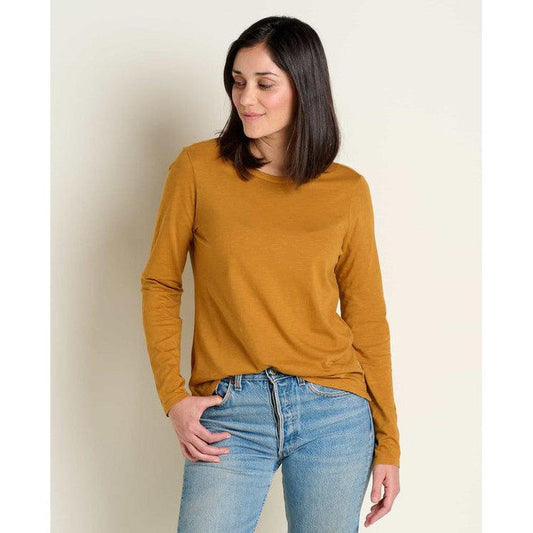 Women's Primo LS Crew-Women's - Clothing - Tops-Toad & Co-Cardamom-S-Appalachian Outfitters