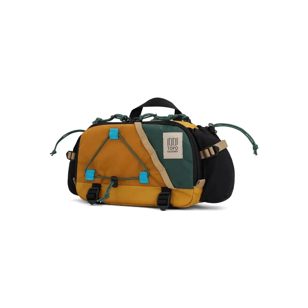 Topo Designs Mountain Hydro Hip Pack-Camping - Hydration - Reservoirs-Topo Designs-Mustard/Forest-Appalachian Outfitters