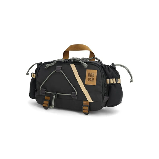Topo Designs Mountain Hydro Hip Pack-Camping - Hydration - Reservoirs-Topo Designs-Black/Neutral-Appalachian Outfitters