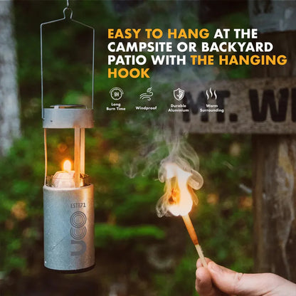 UCO Original Candle Lantern - Aluminum-Camping - Lighting-UCO-Appalachian Outfitters