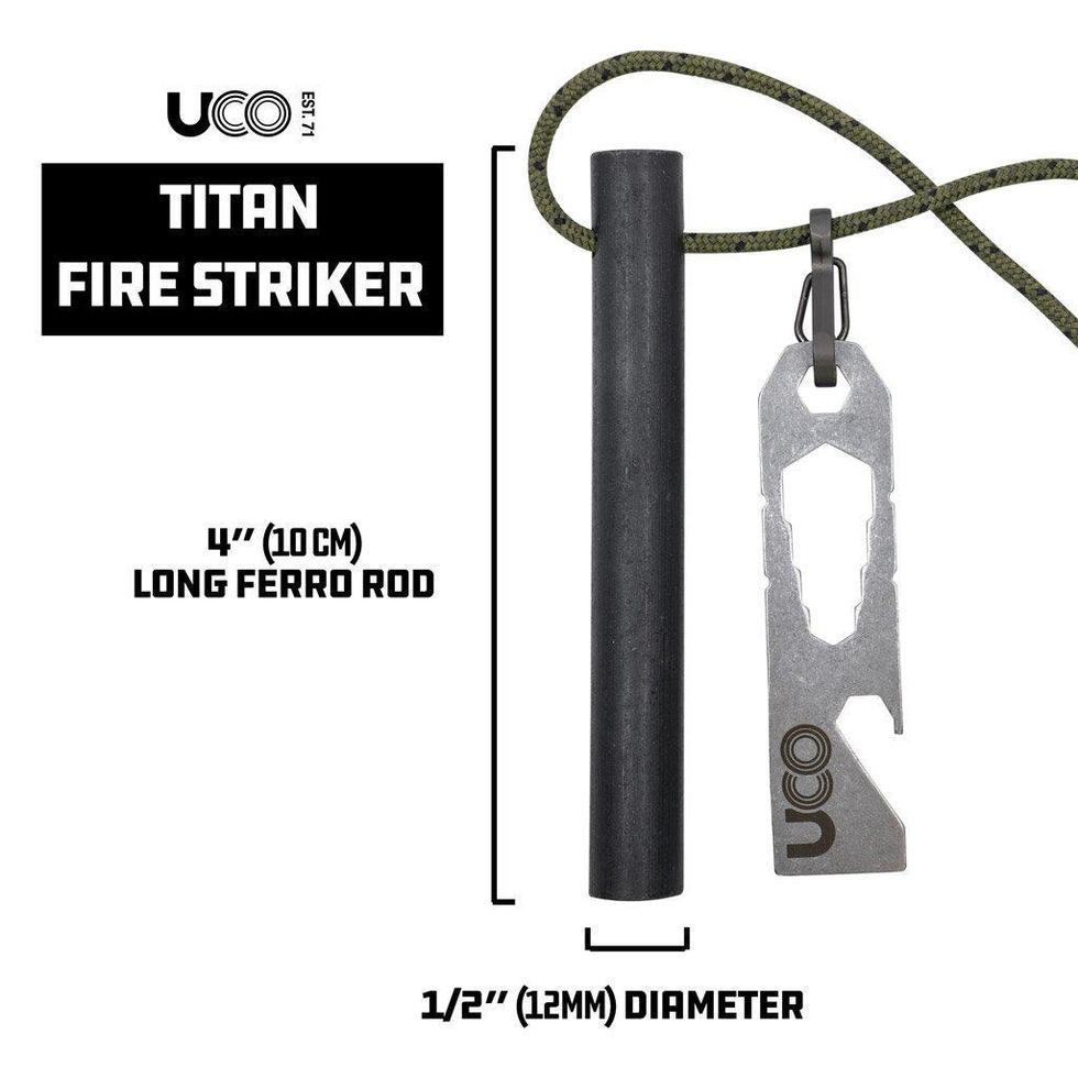 UCO-Titan Fire Striker - Ferro Rod-Appalachian Outfitters