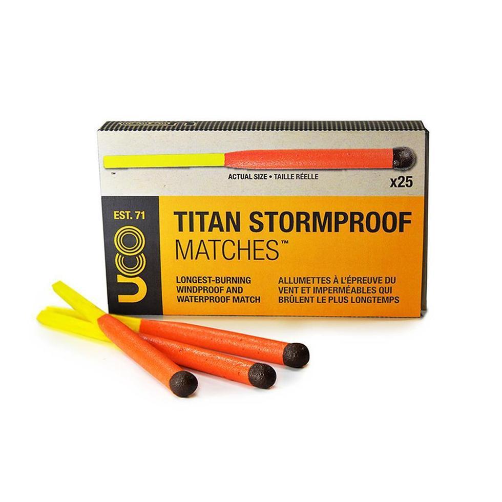 UCO-Titan Stormproof Matches - 25 Pack Box-Appalachian Outfitters