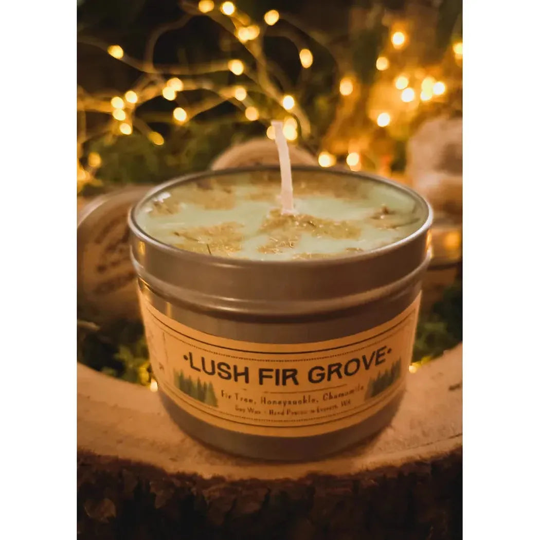 Wanderlust Folk Lush Fir Grove - USA MADE - Soy Wax Candles-Accessories - Novelty-Wanderlust Folk-Appalachian Outfitters