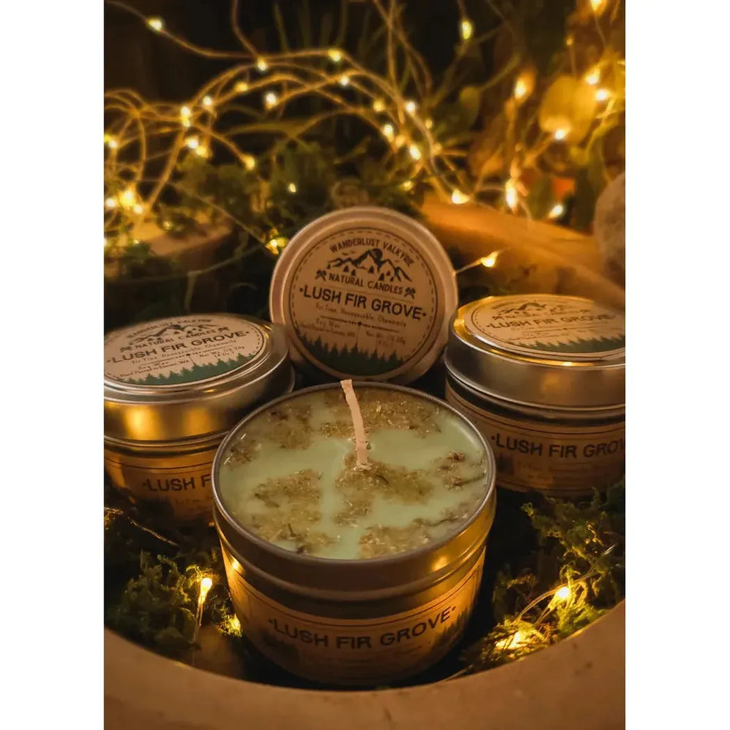 Wanderlust Folk Lush Fir Grove - USA MADE - Soy Wax Candles-Accessories - Novelty-Wanderlust Folk-Appalachian Outfitters