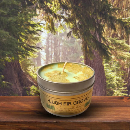 Wanderlust Folk Lush Fir Grove - USA MADE - Soy Wax Candles-Accessories - Novelty-Wanderlust Folk-4 oz-Appalachian Outfitters