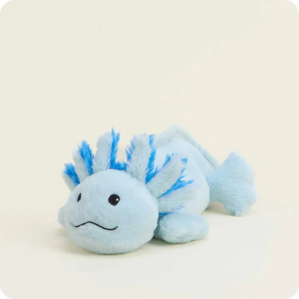 Warmies Blue Axolotl Junior-Accessories - Novelty-Warmies-Appalachian Outfitters