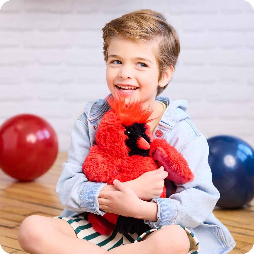 Warmies Cardinal-Accessories - Novelty-Warmies-Appalachian Outfitters