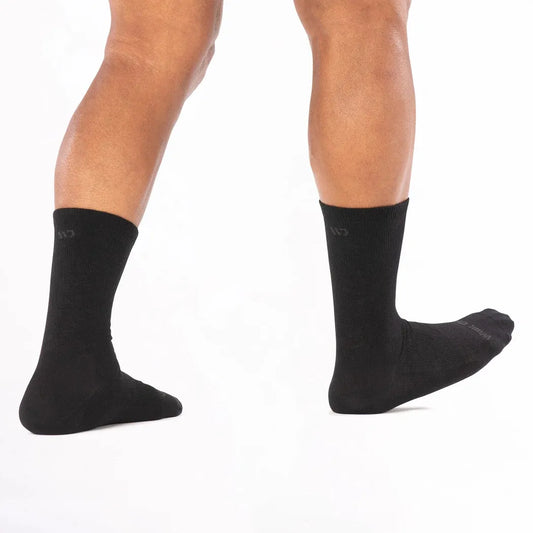 Wide Open Men's Solid Lightweight Crew Socks-Accessories - Socks - Men's-Wide Open-Appalachian Outfitters