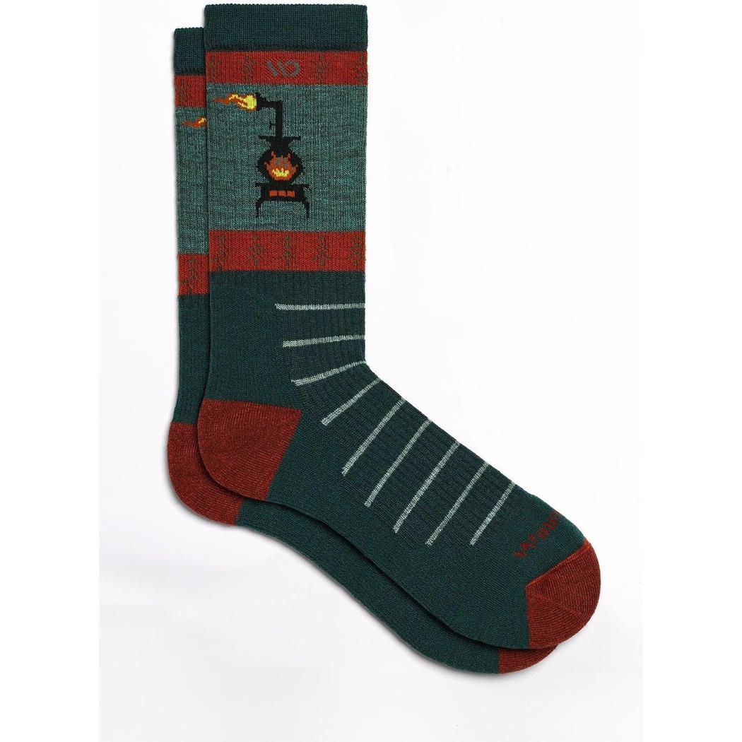 Wide Open Men's Stoked Midweight Sock-Accessories - Socks - Men's-Wide Open-Appalachian Outfitters