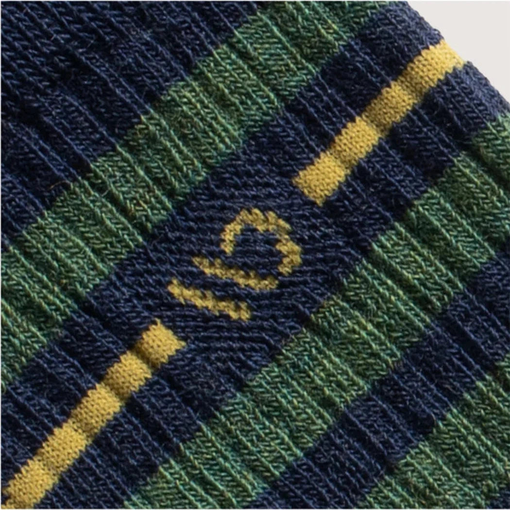 Wide Open Men's Vintage Stripe Midweight Crew Sock-Accessories - Socks - Men's-Wide Open-Appalachian Outfitters