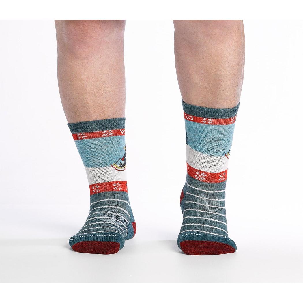 Wide Open Women's Sleigh All Day Midweight Micro Crew Sock-Accessories - Socks - Women's-Wide Open-Appalachian Outfitters