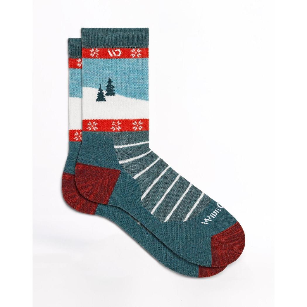 Wide Open Women's Sleigh All Day Midweight Micro Crew Sock-Accessories - Socks - Women's-Wide Open-Appalachian Outfitters