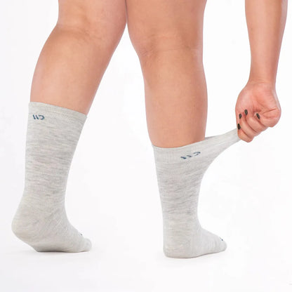 Wide Open Women's Solid Basic Crew Lightweight No Cushion Socks-Accessories - Socks - Men's-Wide Open-Appalachian Outfitters