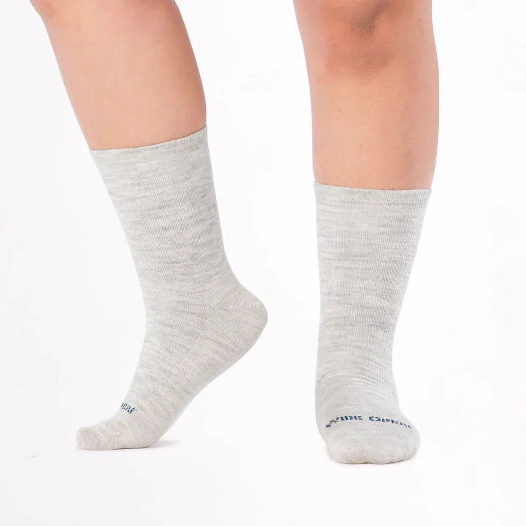 Wide Open Women's Solid Basic Crew Lightweight No Cushion Socks-Accessories - Socks - Men's-Wide Open-Appalachian Outfitters