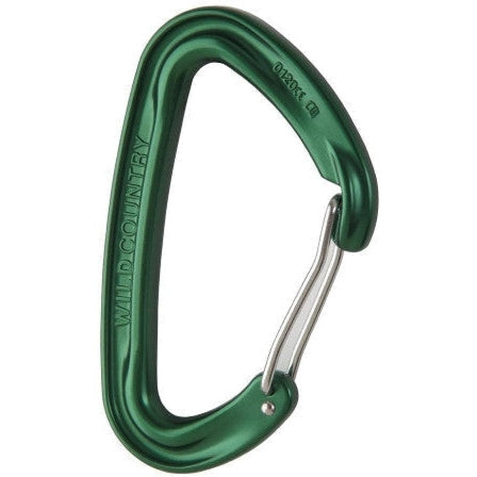 Wildfire Carabiner-Climbing - Hardware - Carabiners-Wild Country-Green-Appalachian Outfitters