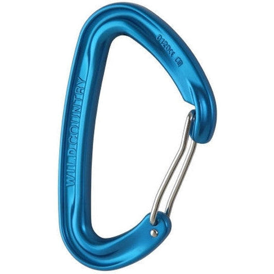 Wildfire Carabiner-Climbing - Hardware - Carabiners-Wild Country-Blue-Appalachian Outfitters