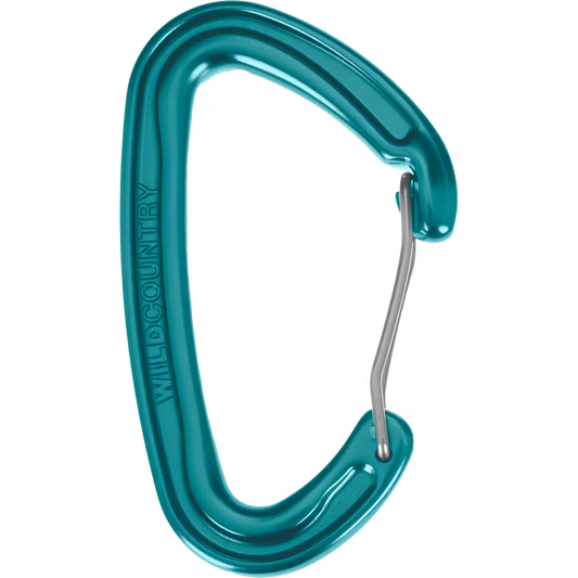 Wild Country Wildwire Carabiner-Climbing - Hardware - Carabiners-Wild Country-Blue-Appalachian Outfitters