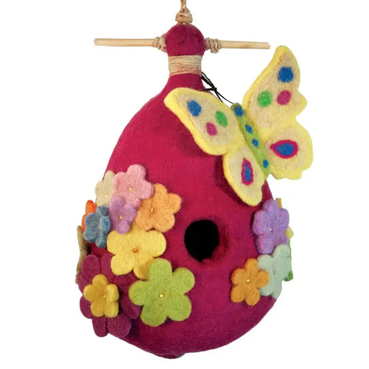 Wild Woolies Butterfly Birdhouse-Accessories - Novelty - Decor-Wild Woolies-Appalachian Outfitters