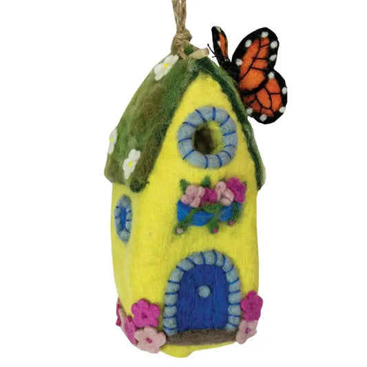 Wild Woolies Monarch Cottage Birdhouse-Accessories - Novelty - Decor-Wild Woolies-Appalachian Outfitters