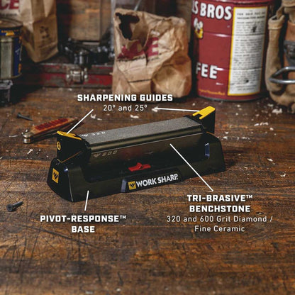 Work Sharp-Benchstone Knife Sharpener-Appalachian Outfitters